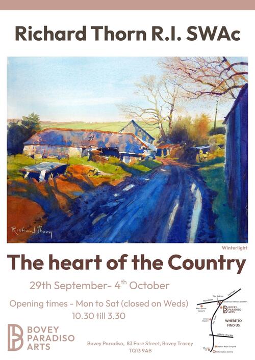 THE HEART OF THE COUNTRY - RICHARD THORN R.I. SWAc image 1