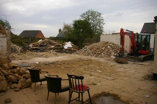 The destruction before the construction image 1