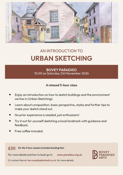 Urban Sketching Class - 2 image 1