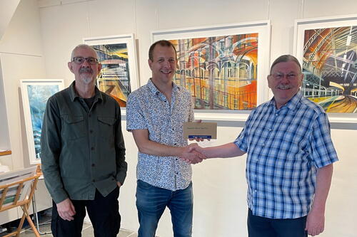 Local Good Causes Receive Money From Our Charity Auction! image 1