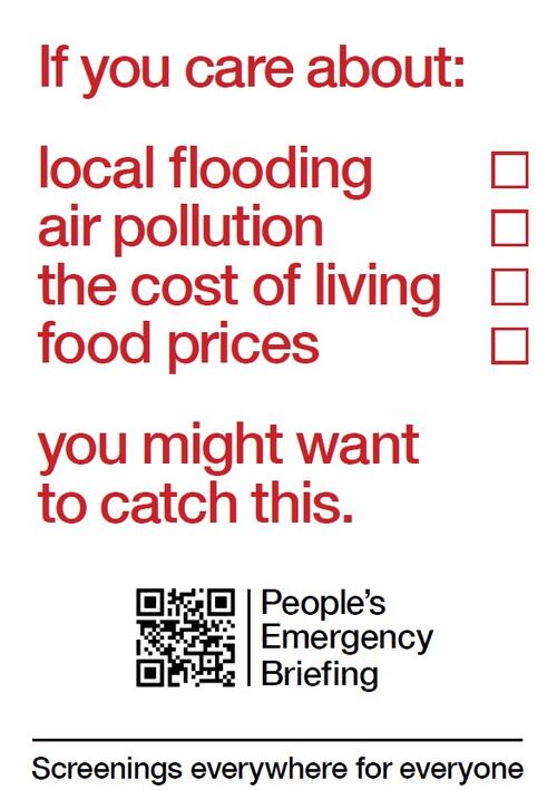 THE PEOPLE'S EMERGENCY BRIEFING image 1