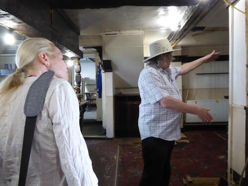 Heritage Lottery Fund Grants Officer visits the King of Prussia image 3